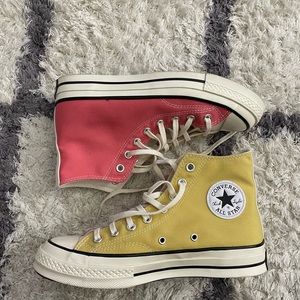 CONVERSE CHUCK 70 TRI BLOCK - SATURN GOLD / PINK SALT / EGRET